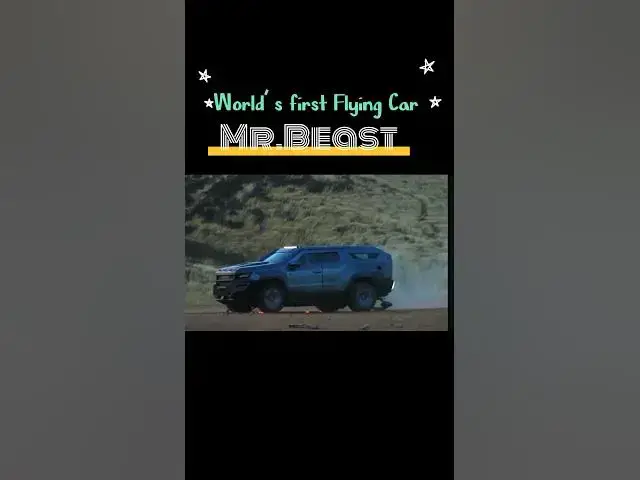 Video thumbnail for world' s first Flying Car in this video #aura #mr.beast