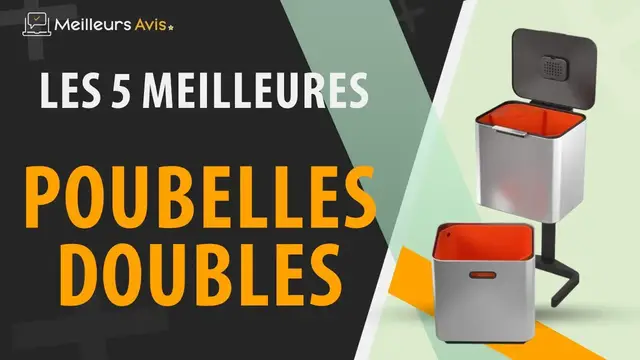 Video thumbnail for ⭐️ MEILLEURE POUBELLE DOUBLE - Comparatif 2023