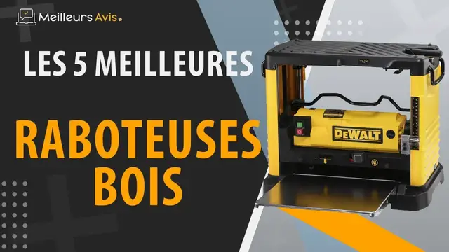 Video thumbnail for ⭐️ MEILLEURE RABOTEUSE BOIS - Avis & Guide d'achat (Comparatif 2022)