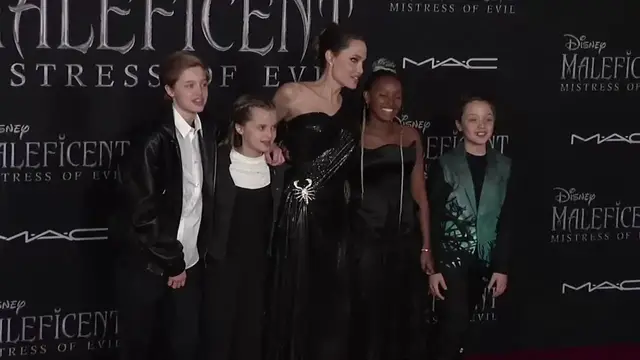 Video thumbnail for UNCAPTIONED: Angelina Jolie and Brad Pitt's daughter Vivienne files petition to drop 'Pitt' from last name.