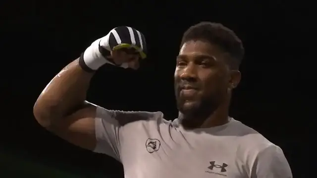 Video thumbnail for FILE: Anthony Joshua and Jake Paul to fight on 19th December