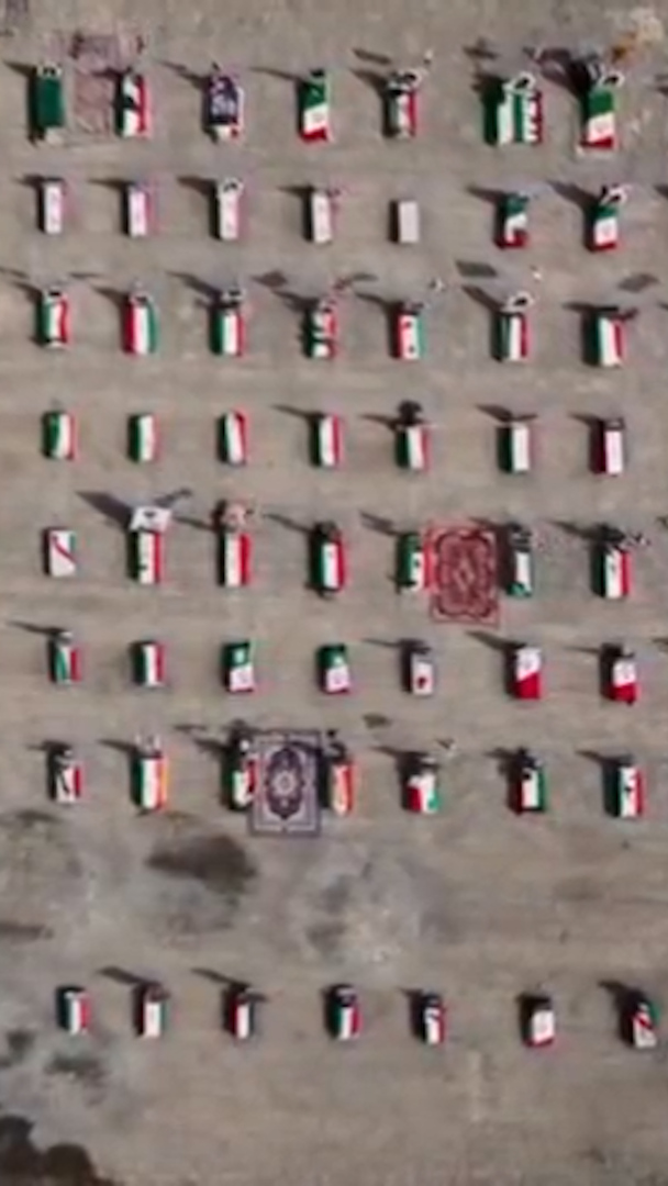 Video thumbnail for Iranians grieve for killed schoolchildren 40 days after Minab strike