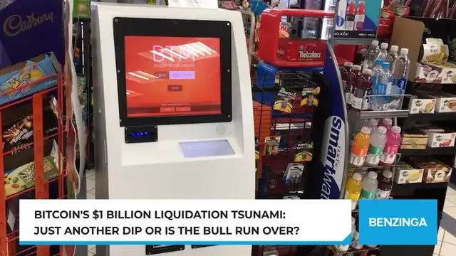 'Video thumbnail for Bitcoin's $1 Billion Liquidation Tsunami: Just Another Dip Or Is The Bull Run Over?'