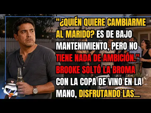 Video thumbnail for "¿Quién quiere cambiarme al marido? Es de bajo mantenimiento, pero no tiene nada de ambición..."