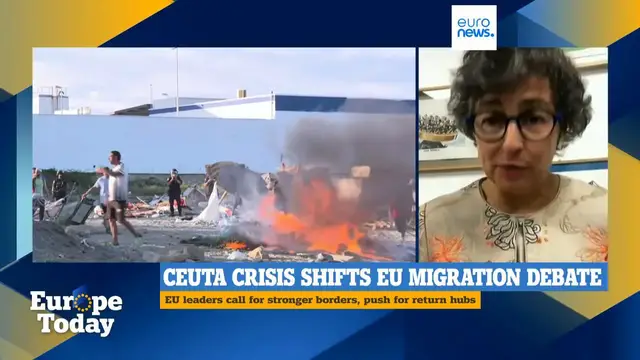 Video thumbnail for Former Spanish minister: Ceuta incident was a "hybrid attack" aimed at "weakening" the EU