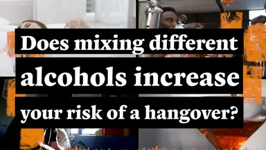 'Video thumbnail for Does Mixing Alcoholic Drinks Make A Hangover Worse?'