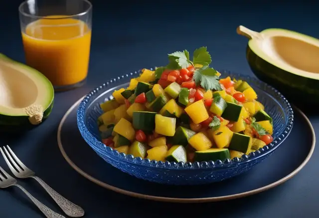 Video thumbnail for Calabacitas Recipe