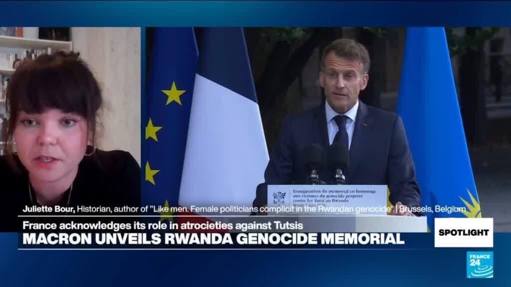Video thumbnail for France's recognition of Its role in the 1994 Rwanda Genocide marks a historic turning point
