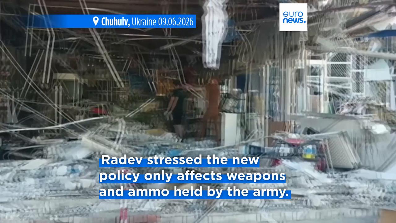 Video thumbnail for 'We have already given enough': Bulgaria's PM says weapons supplies to Ukraine will end