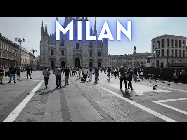 'Video thumbnail for Milan Italy Tour 2025 | Duomo, Galleria & Train Station'