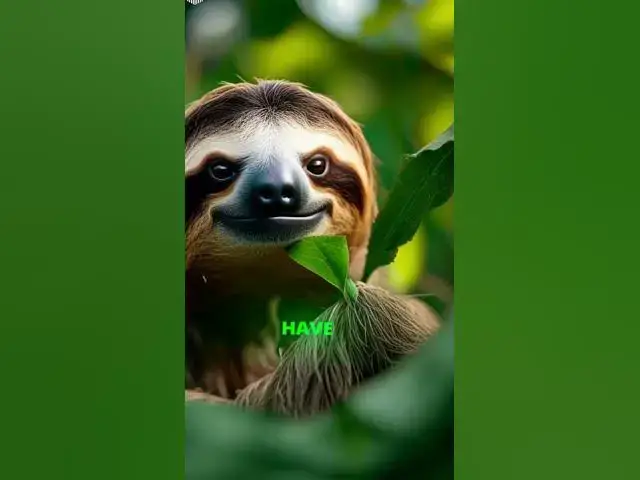 Video thumbnail for Why is this animal so lazy that its name is literally the sloth?