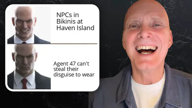 Video thumbnail for Agent 47 Reacts to Hitman Memes