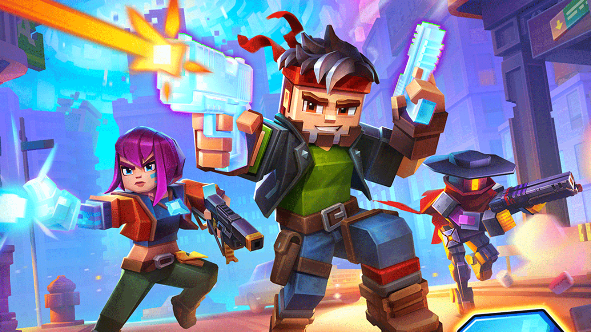 Video thumbnail for Pixel Gun 2 - Official Gameplay Reveal Trailer