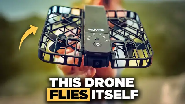 Video thumbnail for The ULTIMATE Beginner Drone | HOVERAir X1 Review