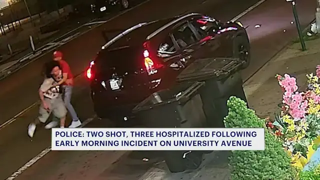 Video thumbnail for Two shot, three hospitalized following early morning incident on University Avenue