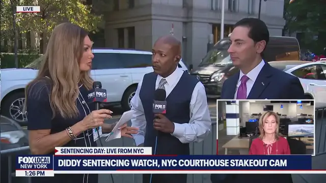 'Video thumbnail for 'He's scared': Diddy sentencing underway'