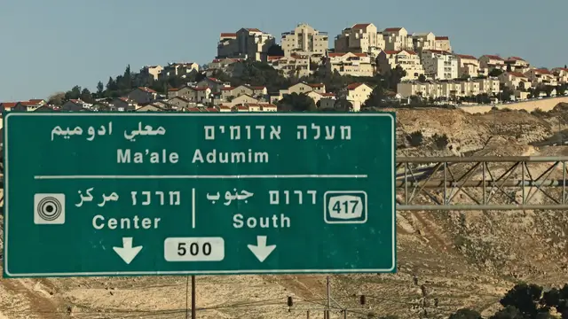 'Video thumbnail for Israel's Smotrich says illegal West Bank settlement 'buries the idea of Palestinian state''