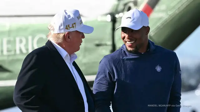 Video thumbnail for Saquon Barkley speaks out after Trump outing: 'Maybe I just respect the office'