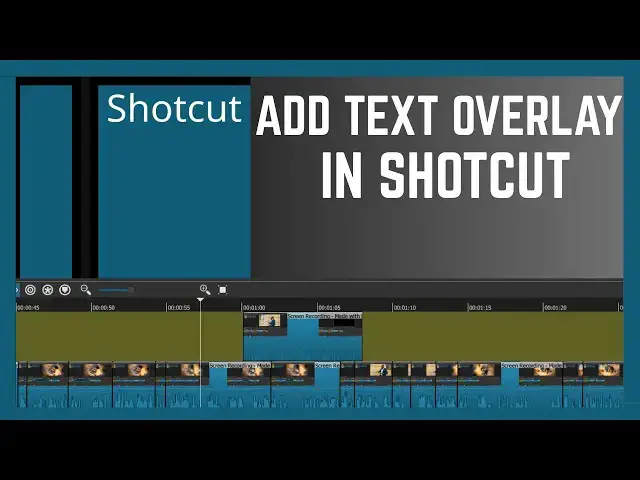 'Video thumbnail for How To Add Text Overlay In Shotcut | Shotcut Tutorial'