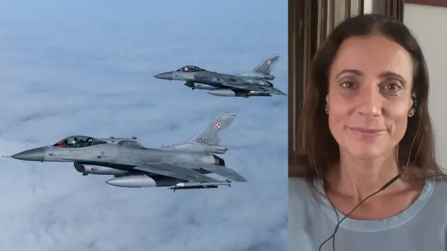 'Video thumbnail for Poland briefly closes airspace as NATO increases presence in the Baltic Sea'
