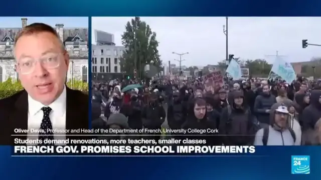 Video thumbnail for French government concessions to students 'tactically shrewd' but risk creating new set of problems