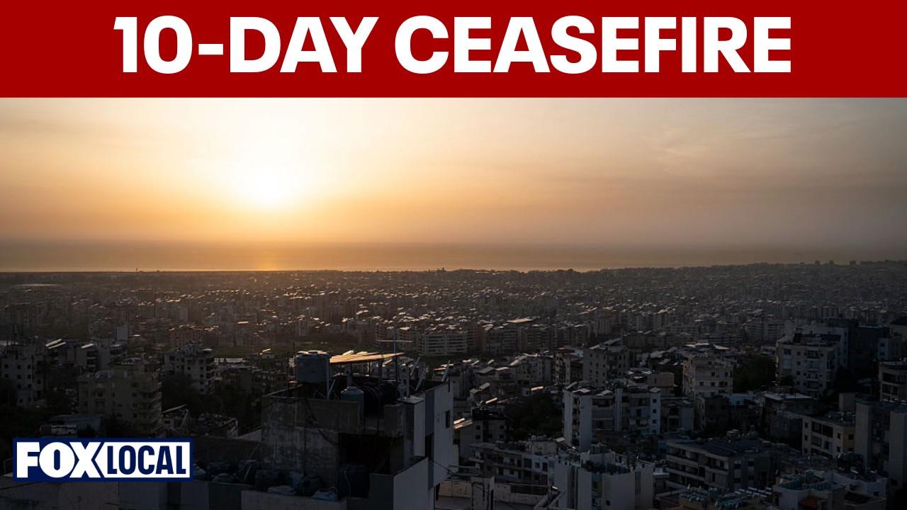 Video thumbnail for Israel agrees to 10-day ceasefire in Lebanon