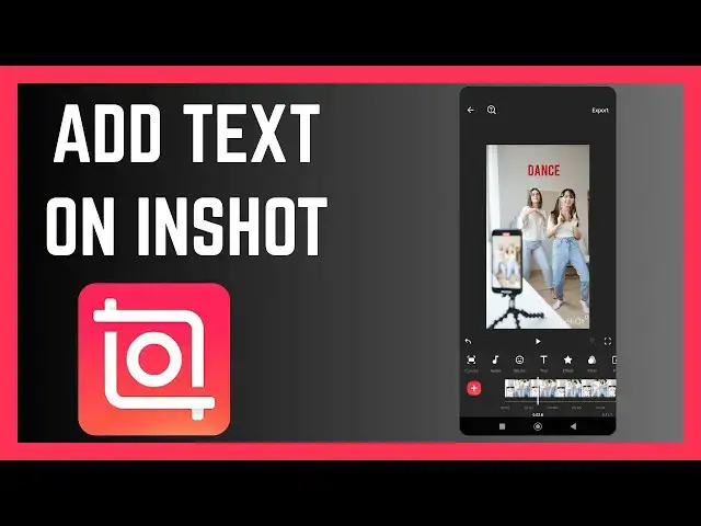 'Video thumbnail for How To Add Text On Video On Inshot Video Editor'