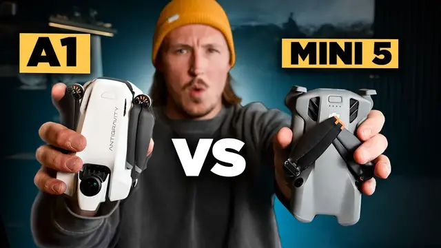 Video thumbnail for DJI Mini 5 Pro vs Antigravity A1 | What's the BEST sub 250g drone?