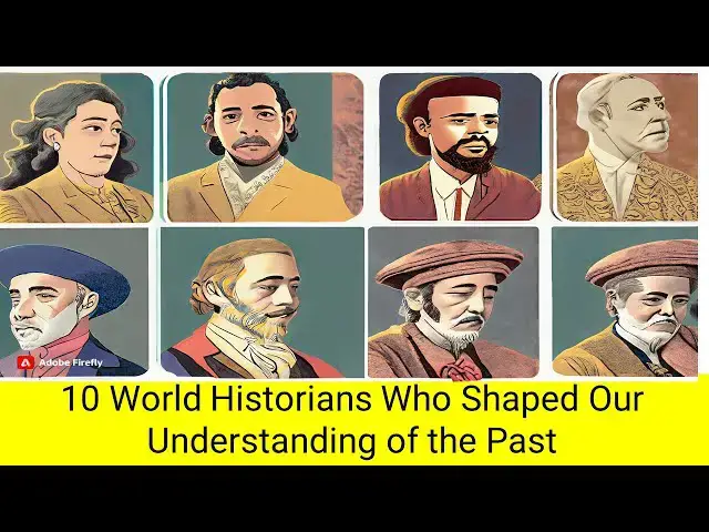 Video thumbnail for 10 World Historians Who Shaped Our Understanding of the Past