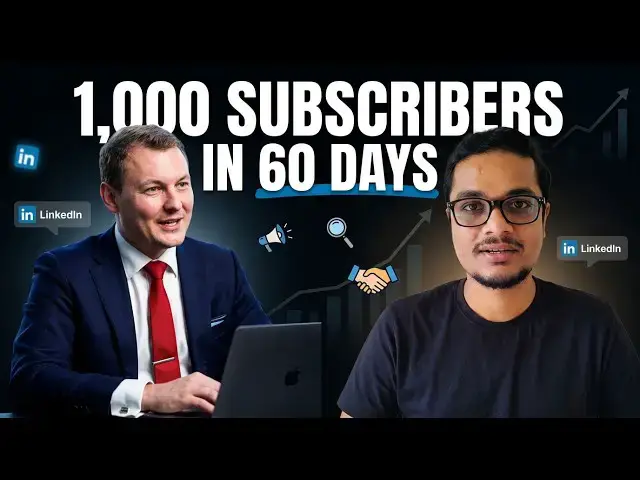 Video thumbnail for 1,000 LinkedIn Newsletter Subscribers in 2 Months: Sayanta Goswami on Buyer Perception