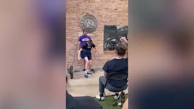 Video thumbnail for Teen With Cerebral Palsy Sends Gym Wild By Beating Deadlift PB | Happily TV