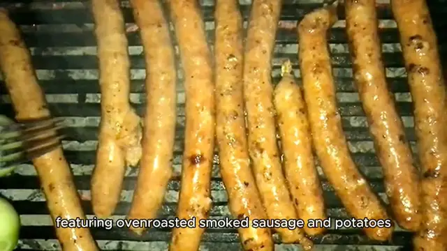 Video thumbnail for Oven Roasted Smoked Sausage and Potatoes