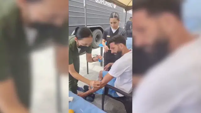 Video thumbnail for Venezuela: Medical teams treat survivors rescued from Venezuela earthquake rubble.