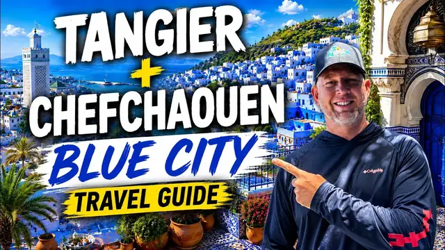 Video thumbnail for Tangier to Chefchaouen Morocco's Blue City Adventure! (2026 Travel Guide 4K)