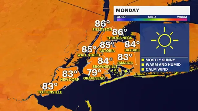 Video thumbnail for HEAT ALERT: Multiple days of dangerous heat in the forecast this week in The Bronx