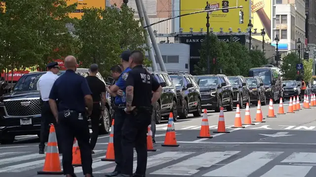 Video thumbnail for NY: New York City Prepares For Anticipated Taylor Swift And Travis Kelce Wedding Celebration.