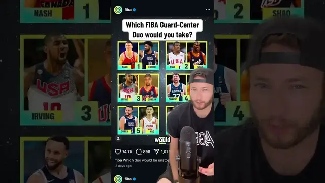 Video thumbnail for Who's the Best Guard-Center Duo?