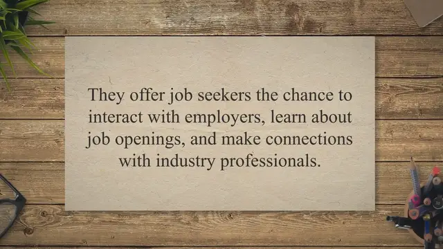 'Video thumbnail for How to Make the Most of Your Job Fair Experience - StudentRoom24'