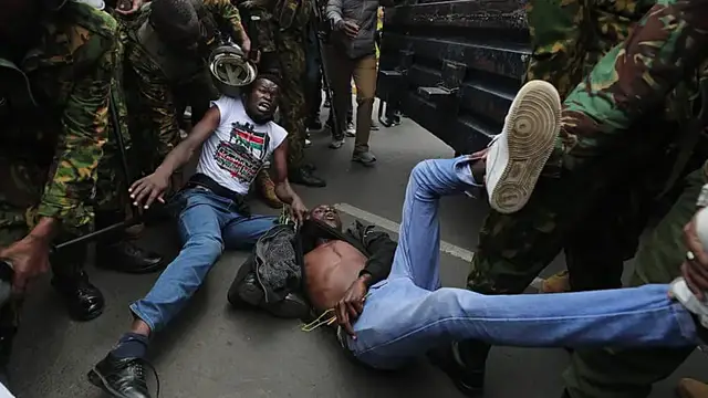 Video thumbnail for Kenya Police sued over Nairobi lockdown during Gen Z protest anniversary