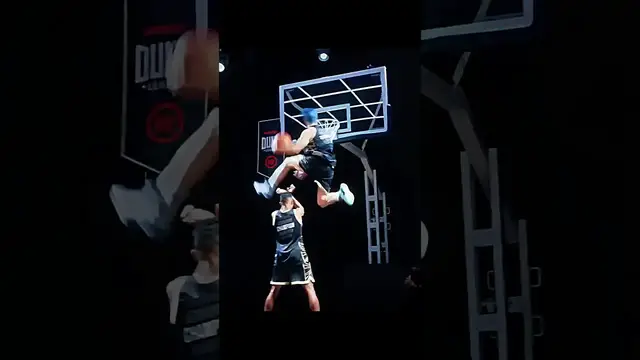 Video thumbnail for (360) dunk league finals: wild basketball stunts