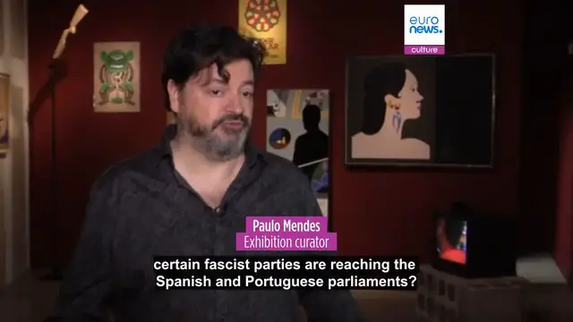 'Video thumbnail for Fifty not-out: Madrid exhibition traces decades of democratic transitions in Portugal and Spain'