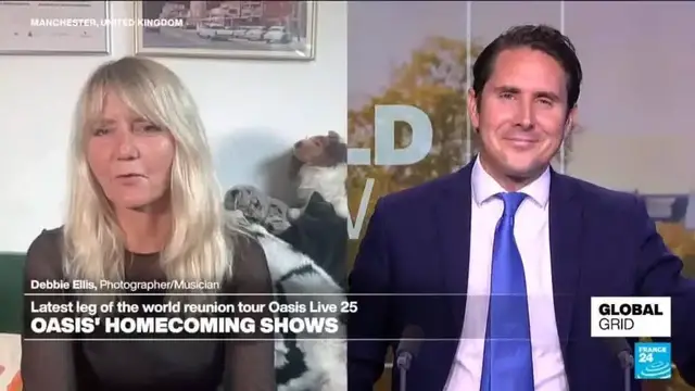 Video thumbnail for Oasis: Debbie Ellis recalls meeting Liam: "Where do you get your trainers from?"