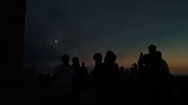 Video thumbnail for Solar Eclipse Seen From Spain's Tower Of Hercules.