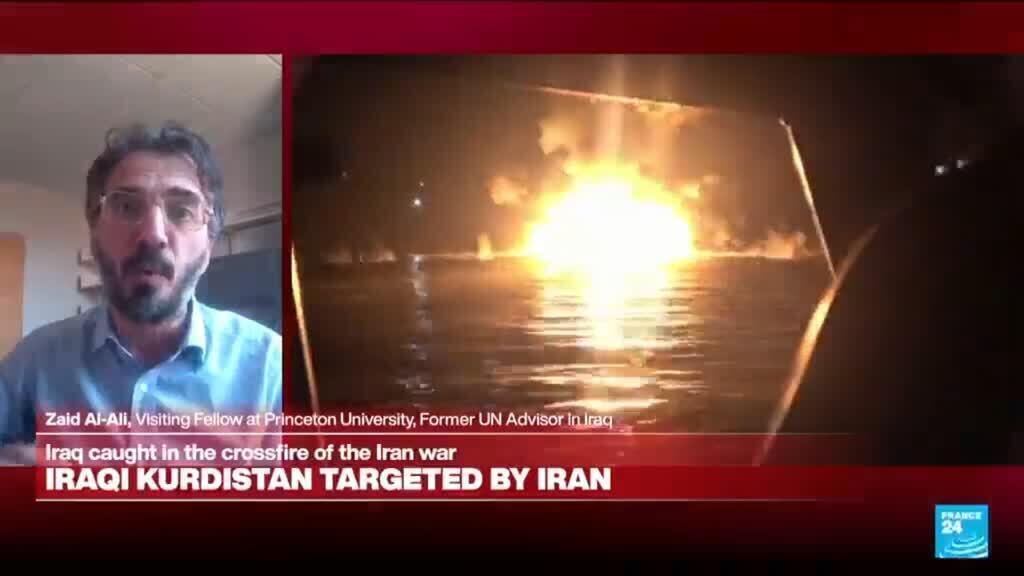 Video thumbnail for 'Acute risk' that Iraq could become once again victim of internal conflict as Iran war progresses