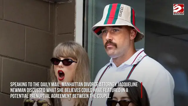 Video thumbnail for Taylor Swift’s ‘signature revenge songwriting’ may have been tackled in pre-nup clause before Travis Kelce wedding