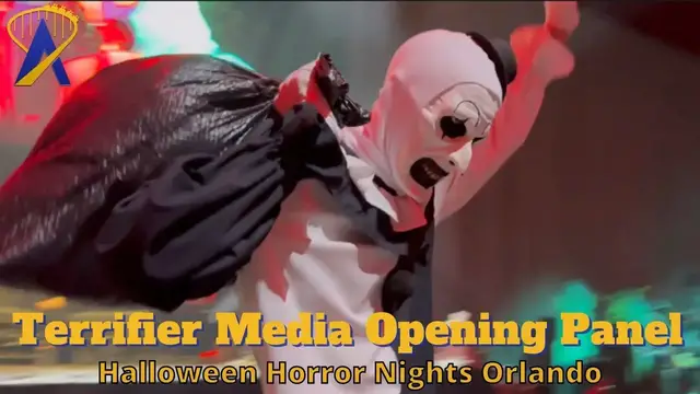 'Video thumbnail for Terrifier Media Panel at Halloween Horror Nights Orlando 2025'