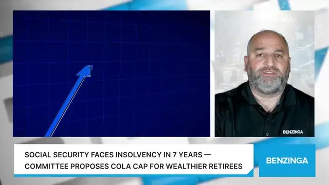 'Video thumbnail for Social Security Faces Insolvency In 7 Years — Committee Proposes COLA Cap For Wealthier Retirees'