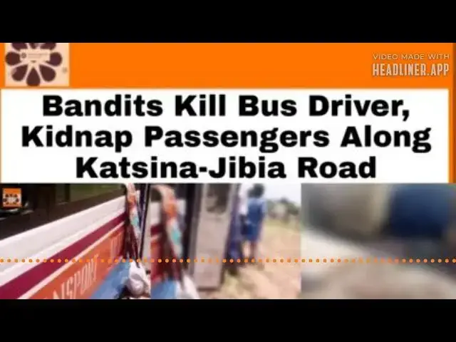 Video thumbnail for Bandits Kill Bus Driver, Kidnap Passengers Along Katsina-Jibia Road ~ OsazuwaAkonedo