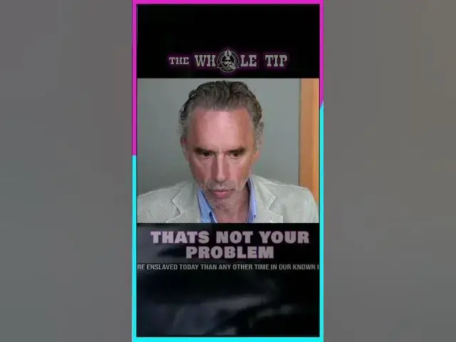 Video thumbnail for THAT'S NOT YOUR PROBLEM Dr. Jordan Peterson #shorts #short