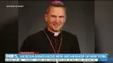 Video thumbnail for Pope names Ronald Hicks new archbishop of New York